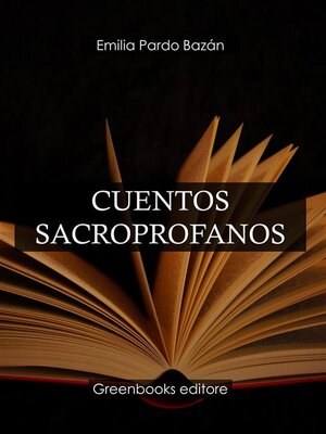 cover image of Cuentos sacroprofanos